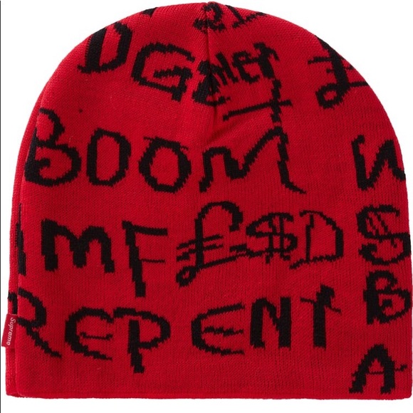 Supreme black ark beanie red - Picture 3 of 4